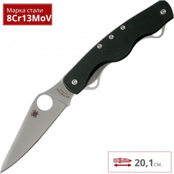 Нож SPYDERCO CLIPITOOL STANDARD 208GP Нож SPYDERCO CLIPITOOL STANDARD 208GP