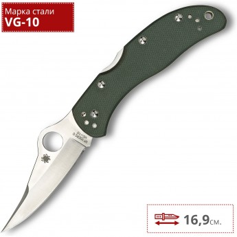 Нож SPYDERCO WORKER 01GPGR Нож SPYDERCO WORKER 01GPGR